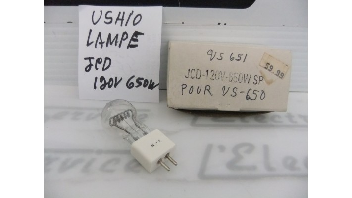 Ushio JCD lamp 120V 650W